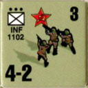 Panzer Grenadier Headquarters Library Unit: Soviet Union Army (RKKA) INF for Panzer Grenadier game series