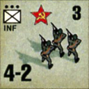 Panzer Grenadier Headquarters Library Unit: Soviet Union Army (RKKA) INF for Panzer Grenadier game series
