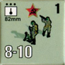 Panzer Grenadier Headquarters Library Unit: Soviet Union Army (RKKA) 82mm for Panzer Grenadier game series