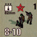 Panzer Grenadier Headquarters Library Unit: Soviet Union Army (RKKA) 82mm for Panzer Grenadier game series