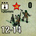 Panzer Grenadier Headquarters Library Unit: Soviet Union Army (RKKA) 120mm for Panzer Grenadier game series