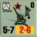 Panzer Grenadier Headquarters Library Unit: Soviet Union Army (RKKA) 37mm (AA) for Panzer Grenadier game series