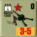 Panzer Grenadier Headquarters Library Unit: Soviet Union Army (RKKA) 45mm for Panzer Grenadier game series