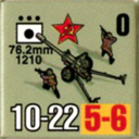 Panzer Grenadier Headquarters Library Unit: Soviet Union Army (RKKA) 76.2mm for Panzer Grenadier game series