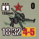 Panzer Grenadier Headquarters Library Unit: Soviet Union Army (RKKA) 122mm for Panzer Grenadier game series