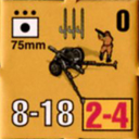 Panzer Grenadier Headquarters Library Unit: Italy Regio Esercito 75mm for Panzer Grenadier game series