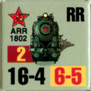 Panzer Grenadier Headquarters Library Unit: Soviet Union Army (RKKA) Train (ARR) for Panzer Grenadier game series