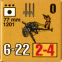 Panzer Grenadier Headquarters Library Unit: Italy Regio Esercito 77mm for Panzer Grenadier game series