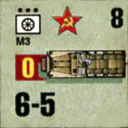 Panzer Grenadier Headquarters Library Unit: Soviet Union Army (RKKA) M3 for Panzer Grenadier game series