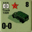 Panzer Grenadier Headquarters Library Unit: Soviet Union Army (RKKA) Truck for Panzer Grenadier game series