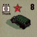 Panzer Grenadier Headquarters Library Unit: Soviet Union Army (RKKA) Truck for Panzer Grenadier game series