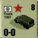 Panzer Grenadier Headquarters Library Unit: Soviet Union Army (RKKA) Truck for Panzer Grenadier game series