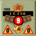 Panzer Grenadier Headquarters Library Unit: Soviet Union Army (RKKA) Lt. Colonel for Panzer Grenadier game series