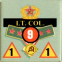 Panzer Grenadier Headquarters Library Unit: Soviet Union Army (RKKA) Lt. Colonel for Panzer Grenadier game series