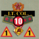 Panzer Grenadier Headquarters Library Unit: Soviet Union Army (RKKA) Lt. Colonel for Panzer Grenadier game series
