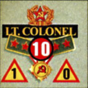 Panzer Grenadier Headquarters Library Unit: Soviet Union Army (RKKA) Lt. Colonel for Panzer Grenadier game series
