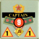 Panzer Grenadier Headquarters Library Unit: Soviet Union Army (RKKA) Captain for Panzer Grenadier game series
