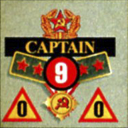 Panzer Grenadier Headquarters Library Unit: Soviet Union Army (RKKA) Captain for Panzer Grenadier game series