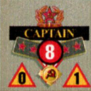 Panzer Grenadier Headquarters Library Unit: Soviet Union Army (RKKA) Captain for Panzer Grenadier game series