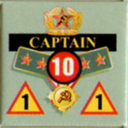 Panzer Grenadier Headquarters Library Unit: Soviet Union Army (RKKA) Captain for Panzer Grenadier game series