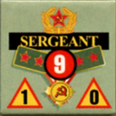 Panzer Grenadier Headquarters Library Unit: Soviet Union Army (RKKA) Sergeant for Panzer Grenadier game series