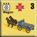 Panzer Grenadier Headquarters Library Unit: Romania Armata Română Wagon for Panzer Grenadier game series
